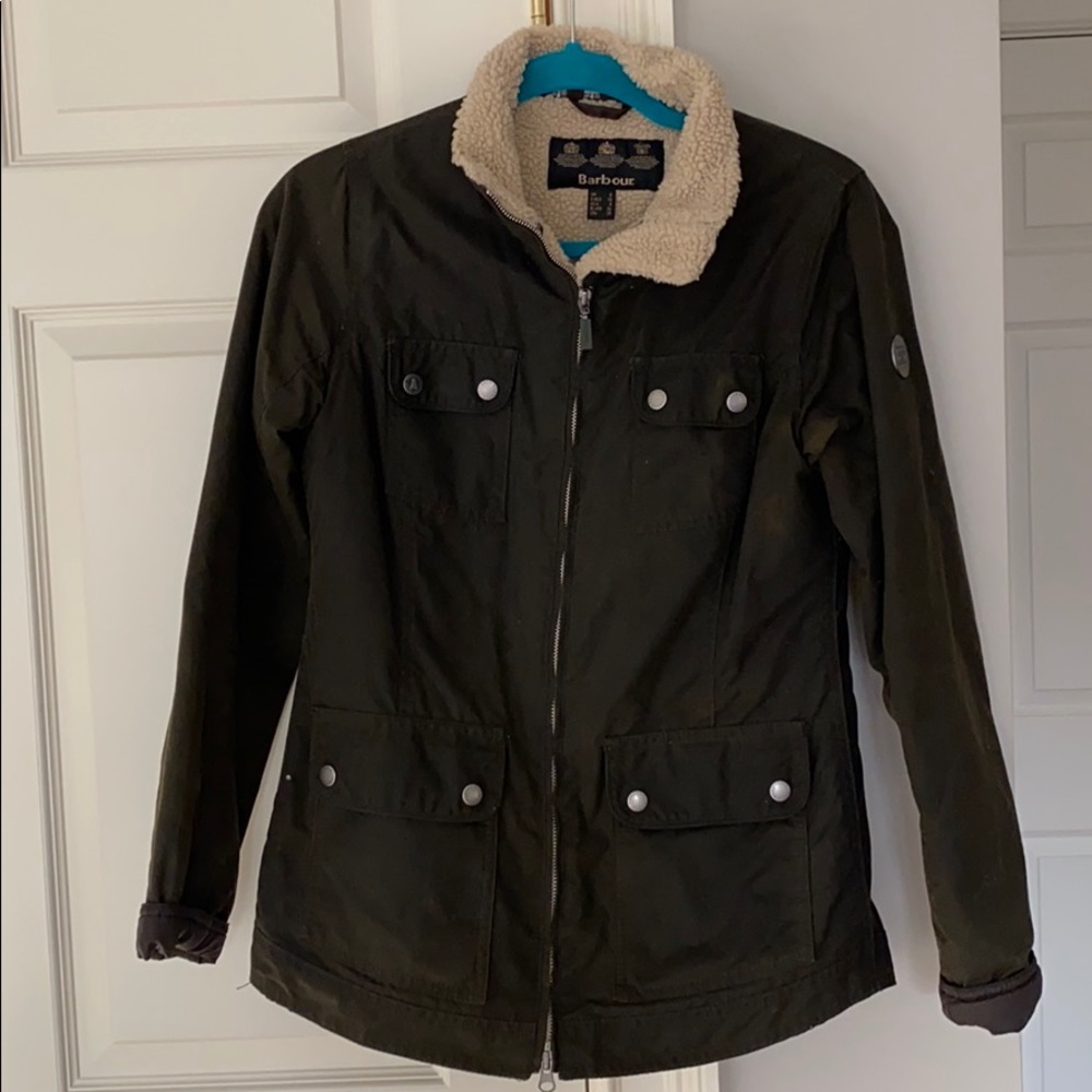 Barbour women’s wax jacket